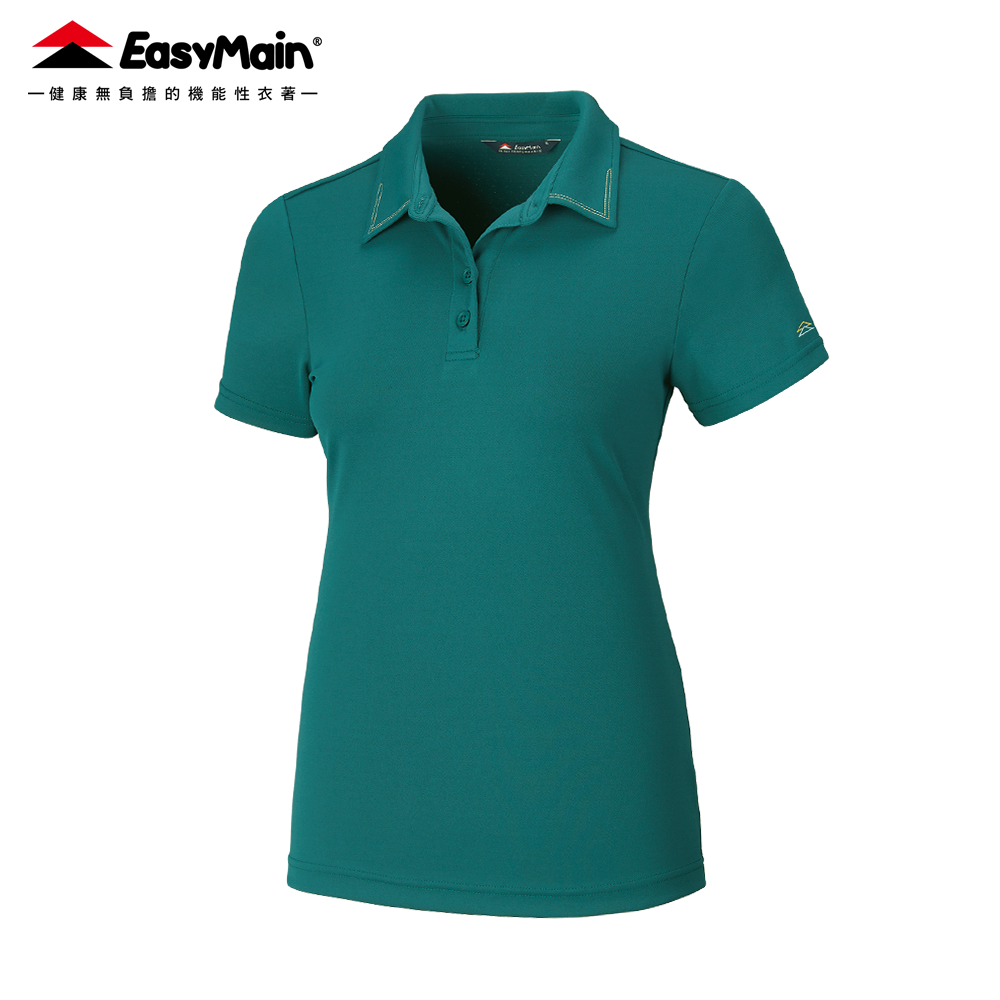 【 EasyMain 】SE26000 女調溫防臭無靜電短袖休閒衫 EASYMAIN