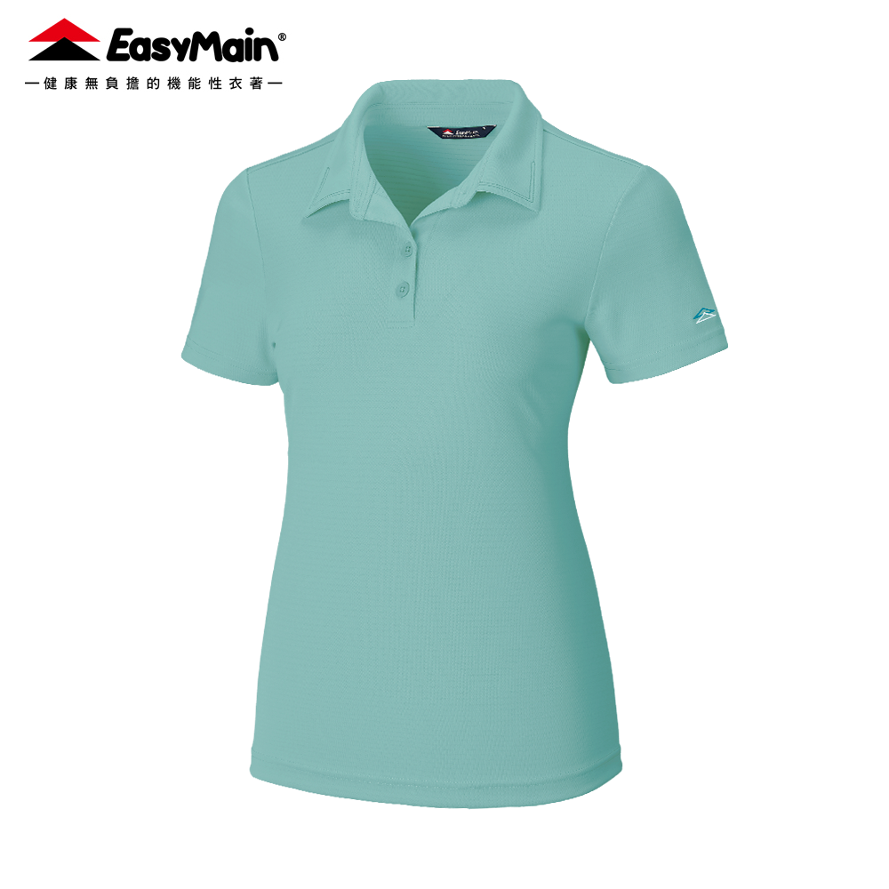 【 EasyMain 】SE26000 女調溫防臭無靜電短袖休閒衫 EASYMAIN