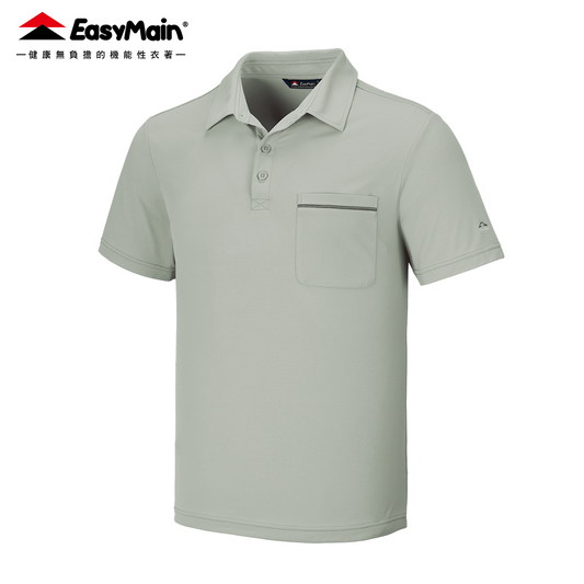 【 EasyMain 】SE26001 男調溫防臭無靜電短袖休閒衫 (副本) EASYMAIN