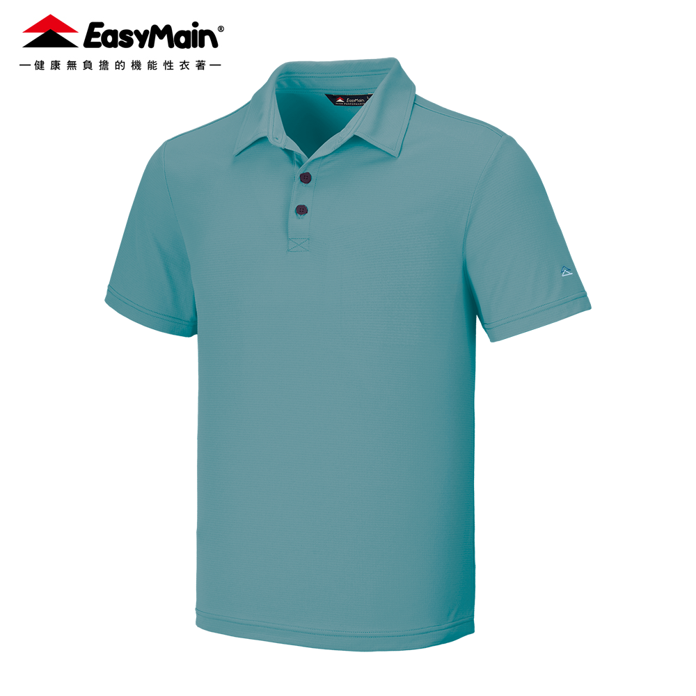 【 EasyMain 】SE26709 男超輕排汗短袖休閒衫(無口袋) EASYMAIN
