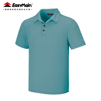 【 EasyMain 】SE26709 男超輕排汗短袖休閒衫(無口袋) EASYMAIN
