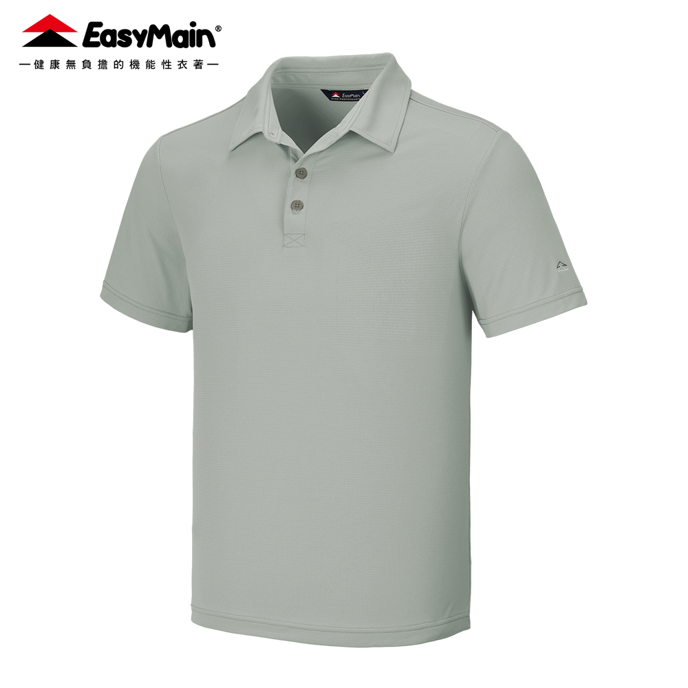 【 EasyMain 】SE26709 男超輕排汗短袖休閒衫(無口袋) EASYMAIN