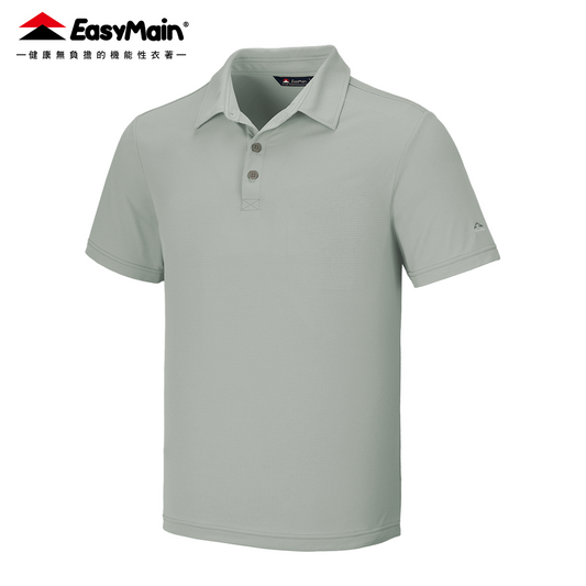 【 EasyMain 】SE26709 男超輕排汗短袖休閒衫(無口袋) EASYMAIN