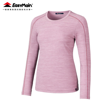 【 EasyMain 】TE25072 女排汗長袖休閒衫 EASYMAIN