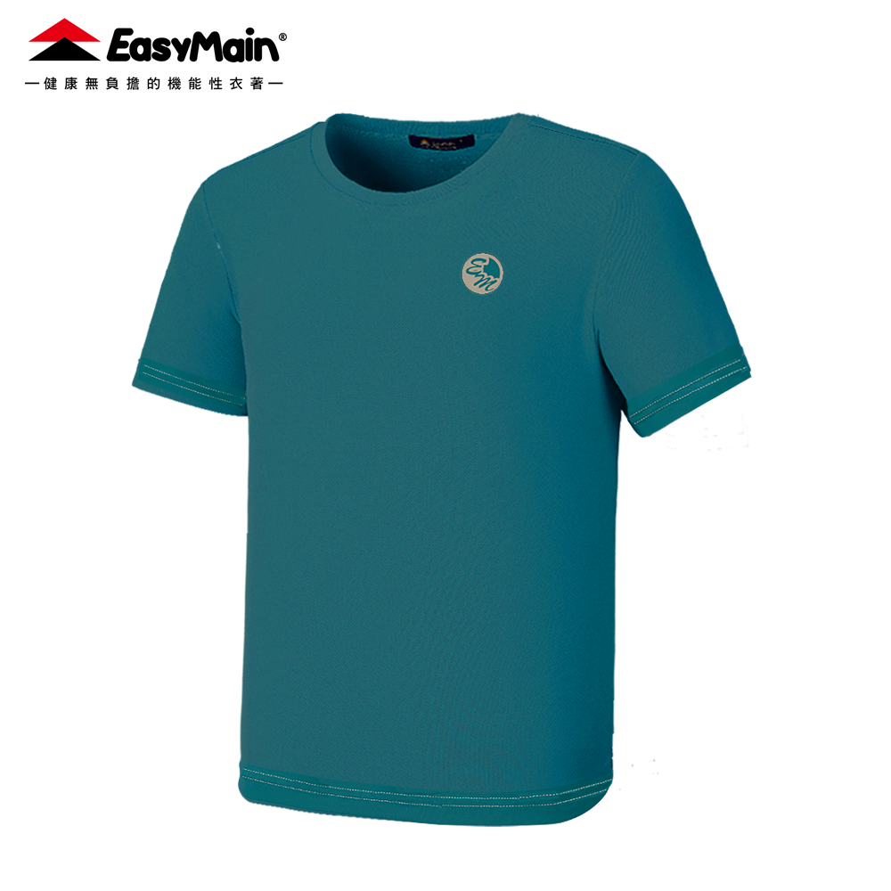 【 EasyMain 】TE26015 男調溫防臭無靜電短袖T恤 EASYMAIN