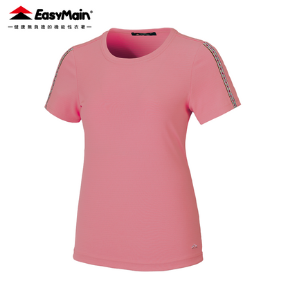 【 EasyMain 】TE26016 女調溫防臭無靜電短袖T恤 EASYMAIN