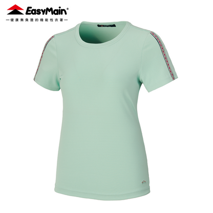 【 EasyMain 】TE26016 女調溫防臭無靜電短袖T恤 EASYMAIN