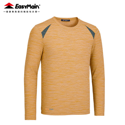 【 EasyMain 】TE26083 男排汗長袖T恤 EASYMAIN