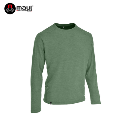 【 MAUL】Marbach II fresh 男款素色長袖抗臭運動T恤 MAUL