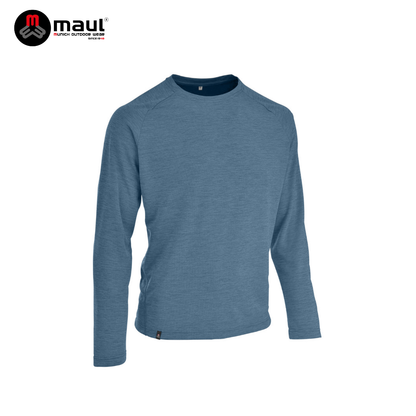 【 MAUL】Marbach II fresh 男款素色長袖抗臭運動T恤 MAUL