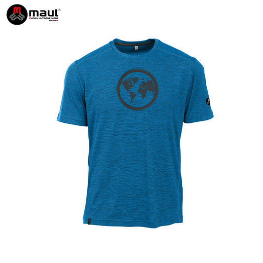 【 MAUL】Earth fresh 男抗臭透氣快乾印花短T恤
