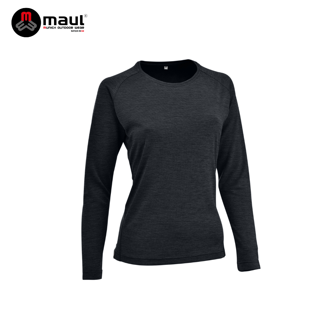 【 MAUL 】Mosel fresh 女款素色長袖抗臭運動T恤 MAUL