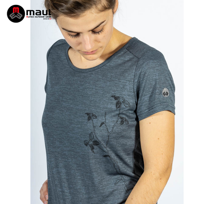 【 MAUL 】Bony II fresh 女抗臭透氣快乾印花短T恤 MAUL