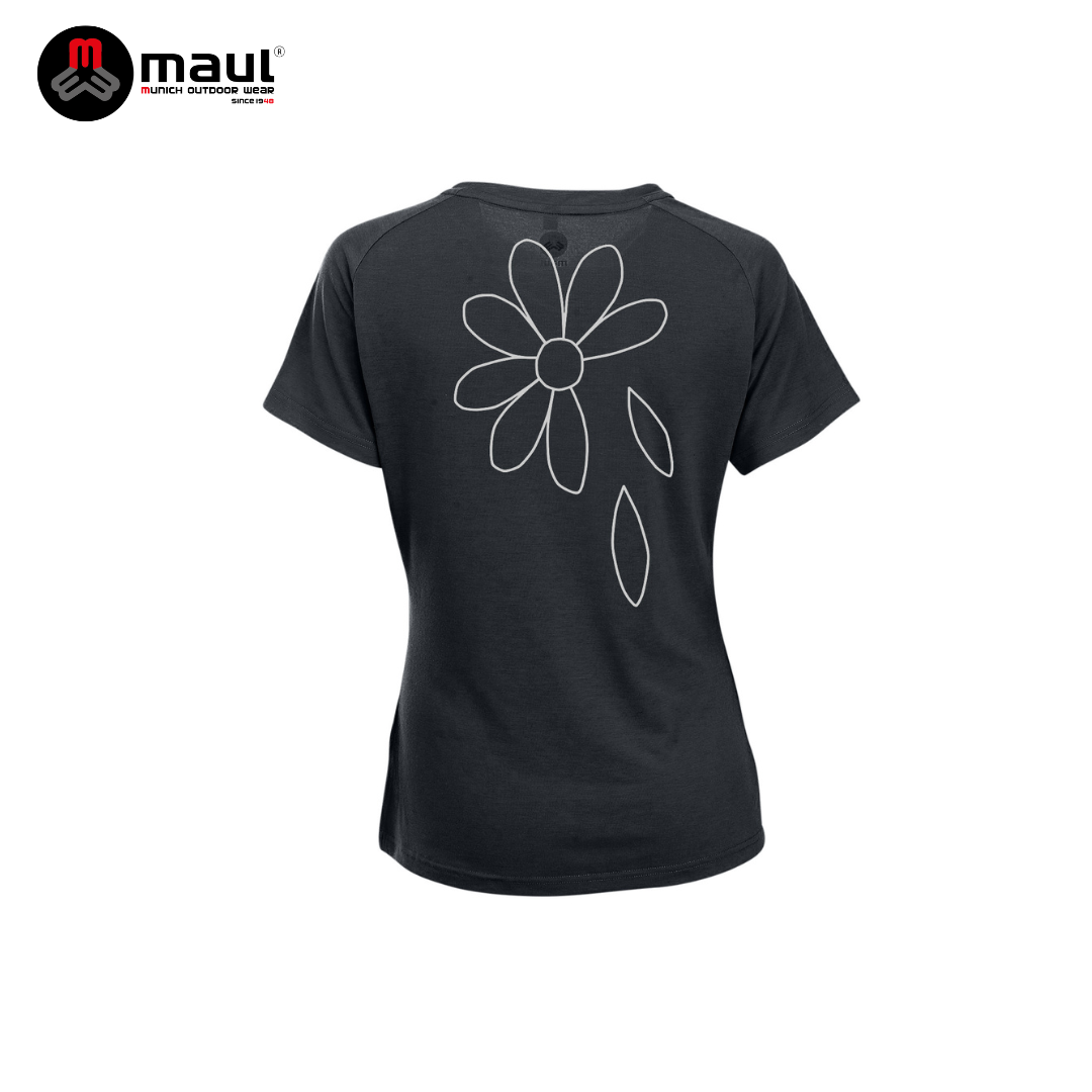 【 MAUL 】Ridnaun fresh 女抗臭透氣快乾印花短T恤 MAUL