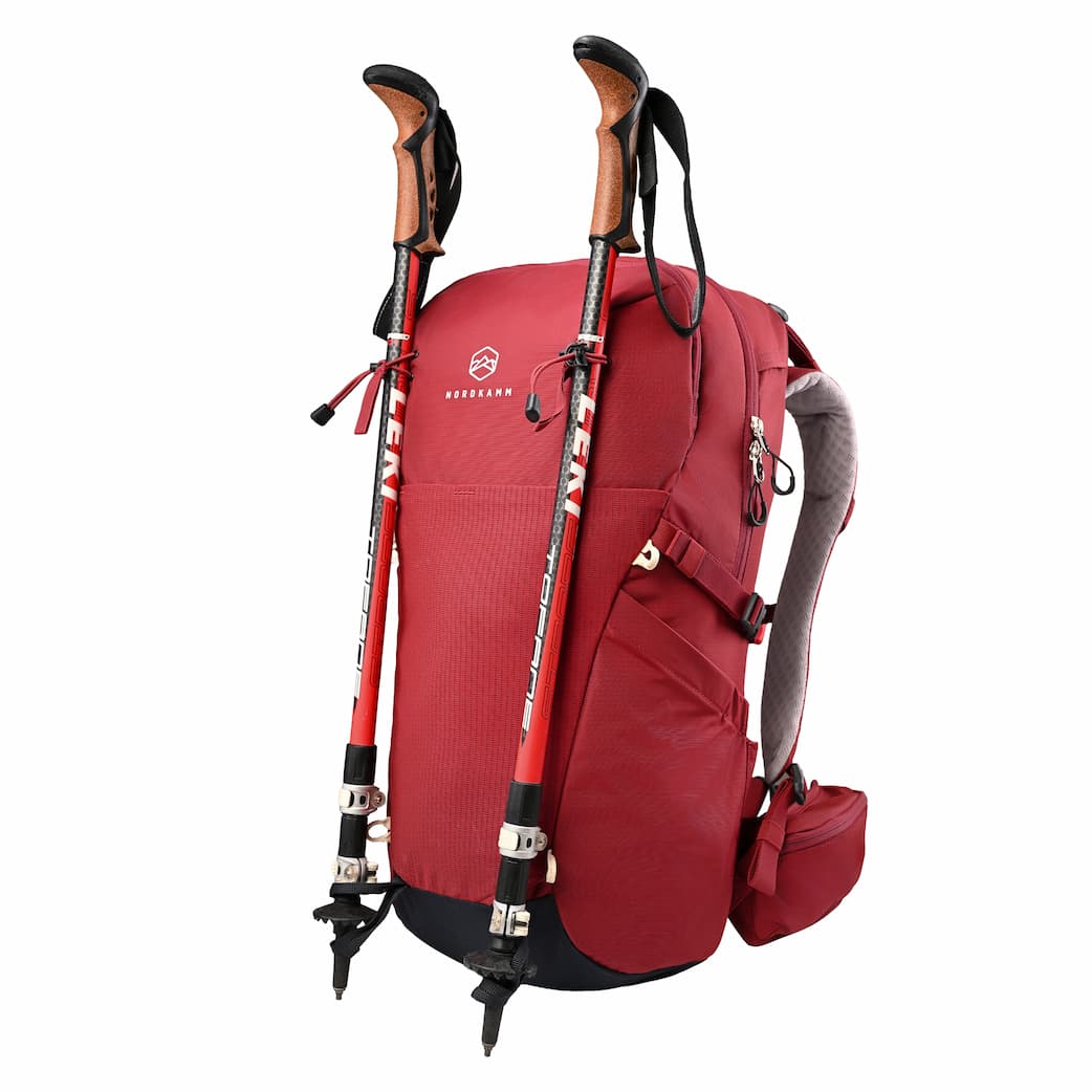 【NORDKAMM】ANTARES Hike 25L 輕量登山健行背包｜暗紅 NORDKAMM