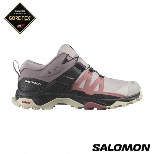 【SALOMON】 女 X ULTRA 4 Goretex 低筒登山鞋