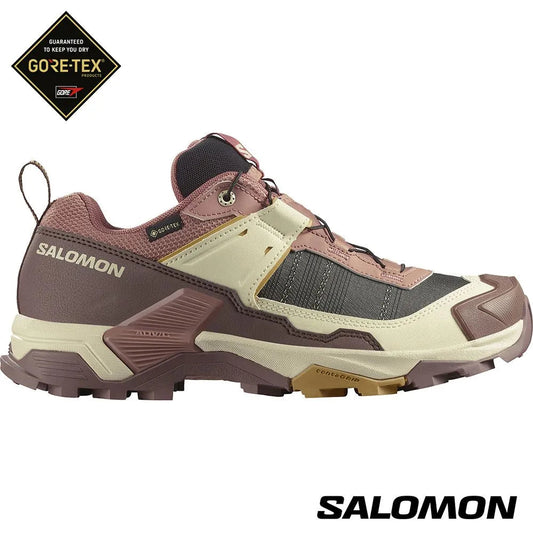 【SALOMON】女 X ULTRA 5 Goretex 低筒登山鞋 SALOMON