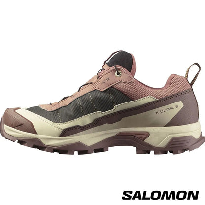 【SALOMON】女 X ULTRA 5 Goretex 低筒登山鞋 SALOMON