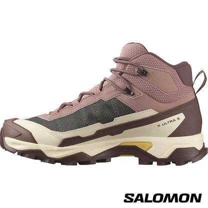 【SALOMON】女 X ULTRA 5 Goretex 中筒登山鞋 SALOMON